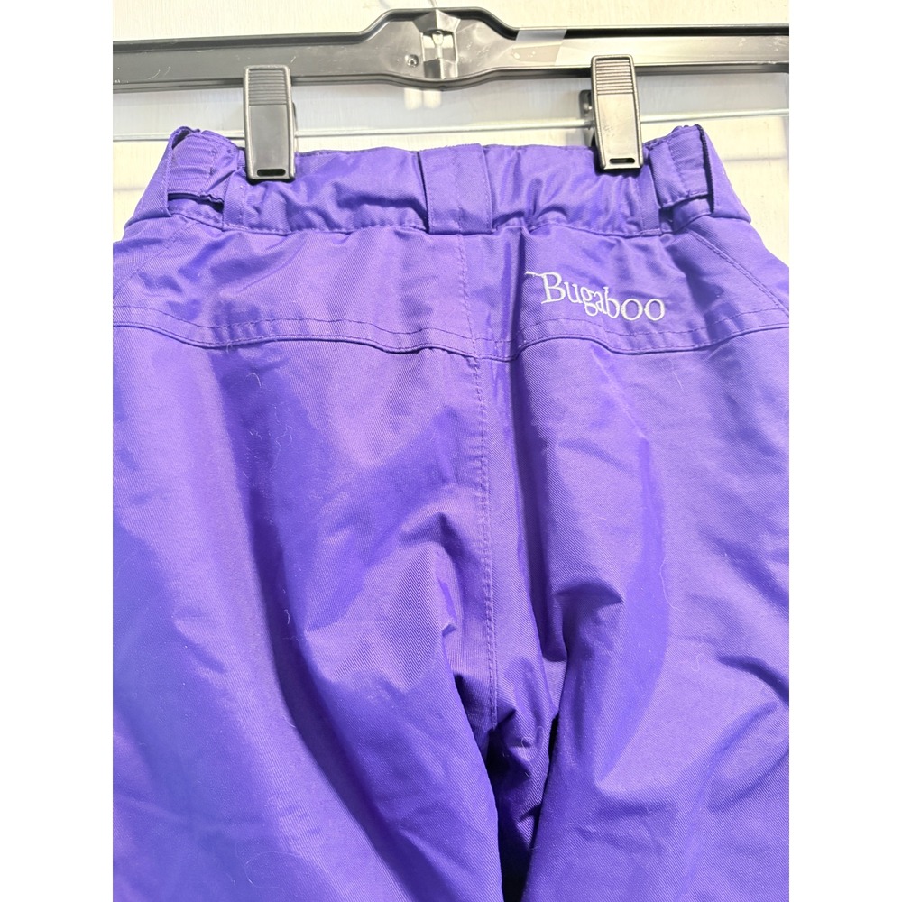 Columbia Bugaboo Omni-Heat Purple Snow Pants Kids XXS 4/5 Waterproof Ski Trouser - Picture 10 of 16